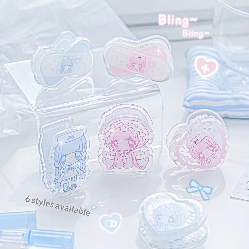 Rosyposy Pumpum Acrylic Binder - огляд і ціна Binder Clip Assorted