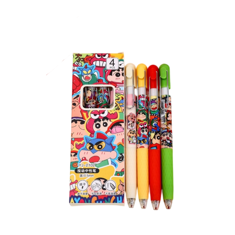 New Crayon Shin-chan Press Gel - огляд і ціна Stationery Supplier