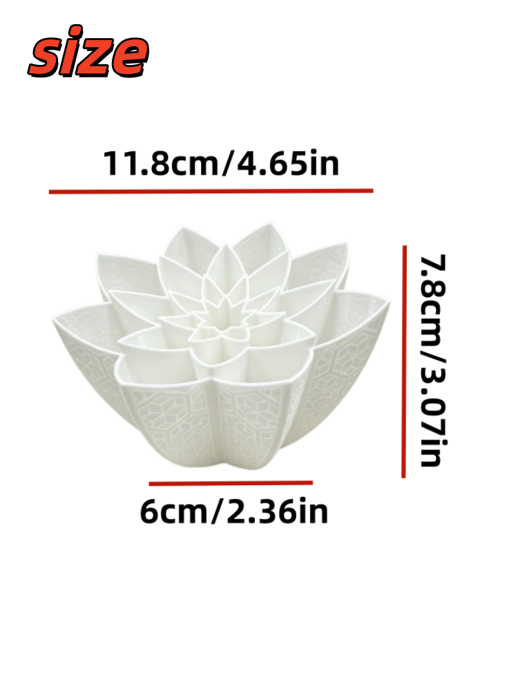 Floral Lotus Pen Holder Deskto - огляд і ціна Stationery Office Supply Store